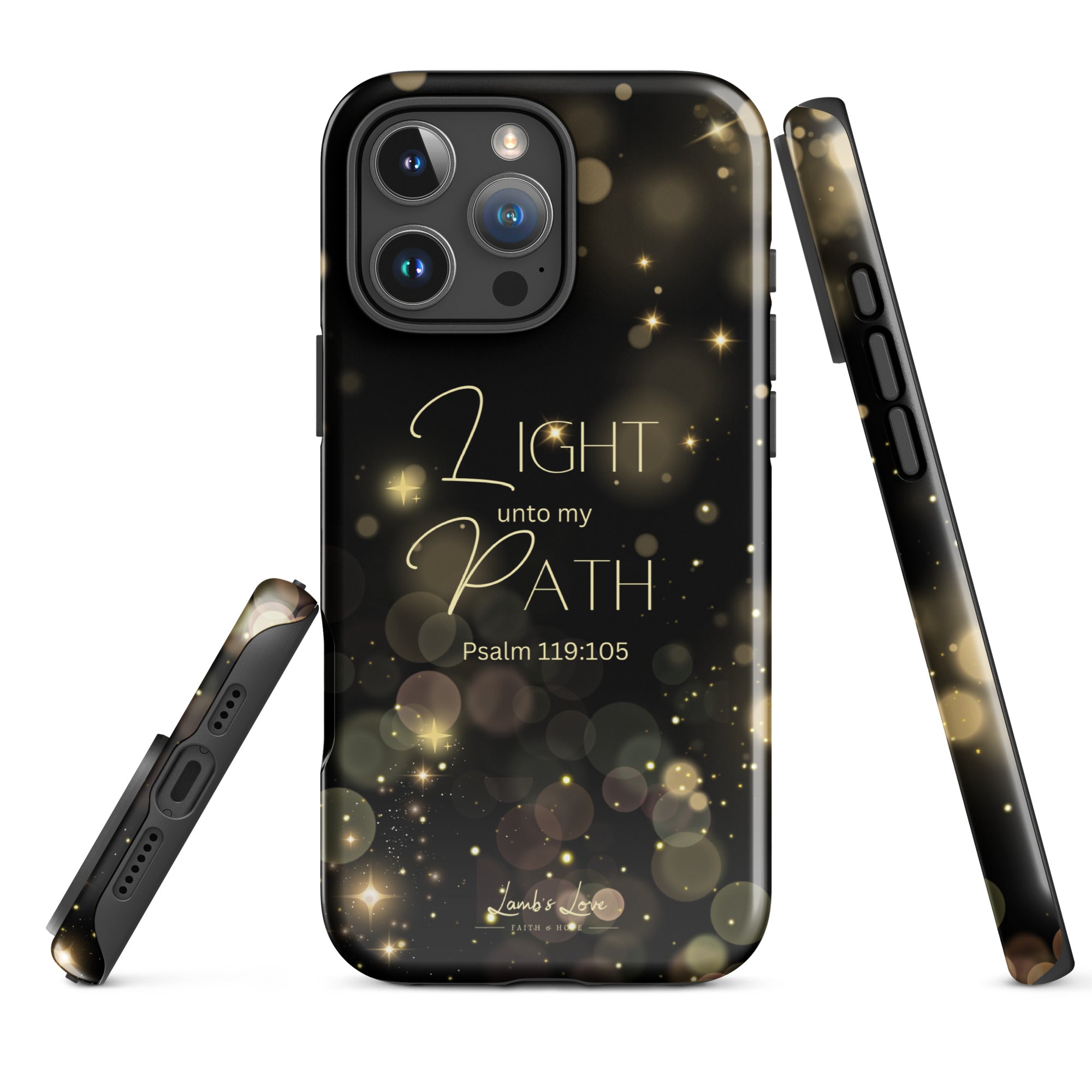 Light unto My Path, Dual - layer Case for iPhone - Lamb’s Love