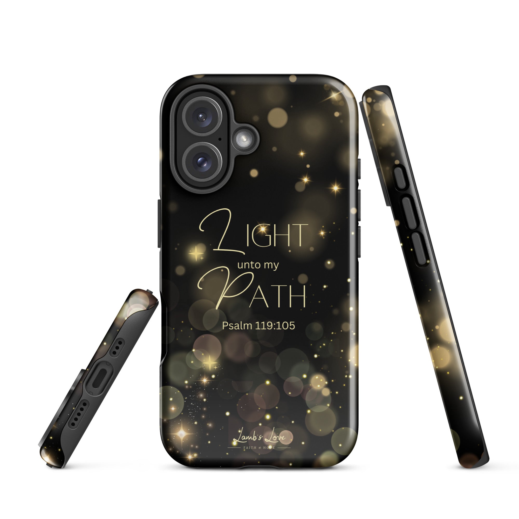 Light unto My Path, Dual - layer Case for iPhone - Lamb’s Love