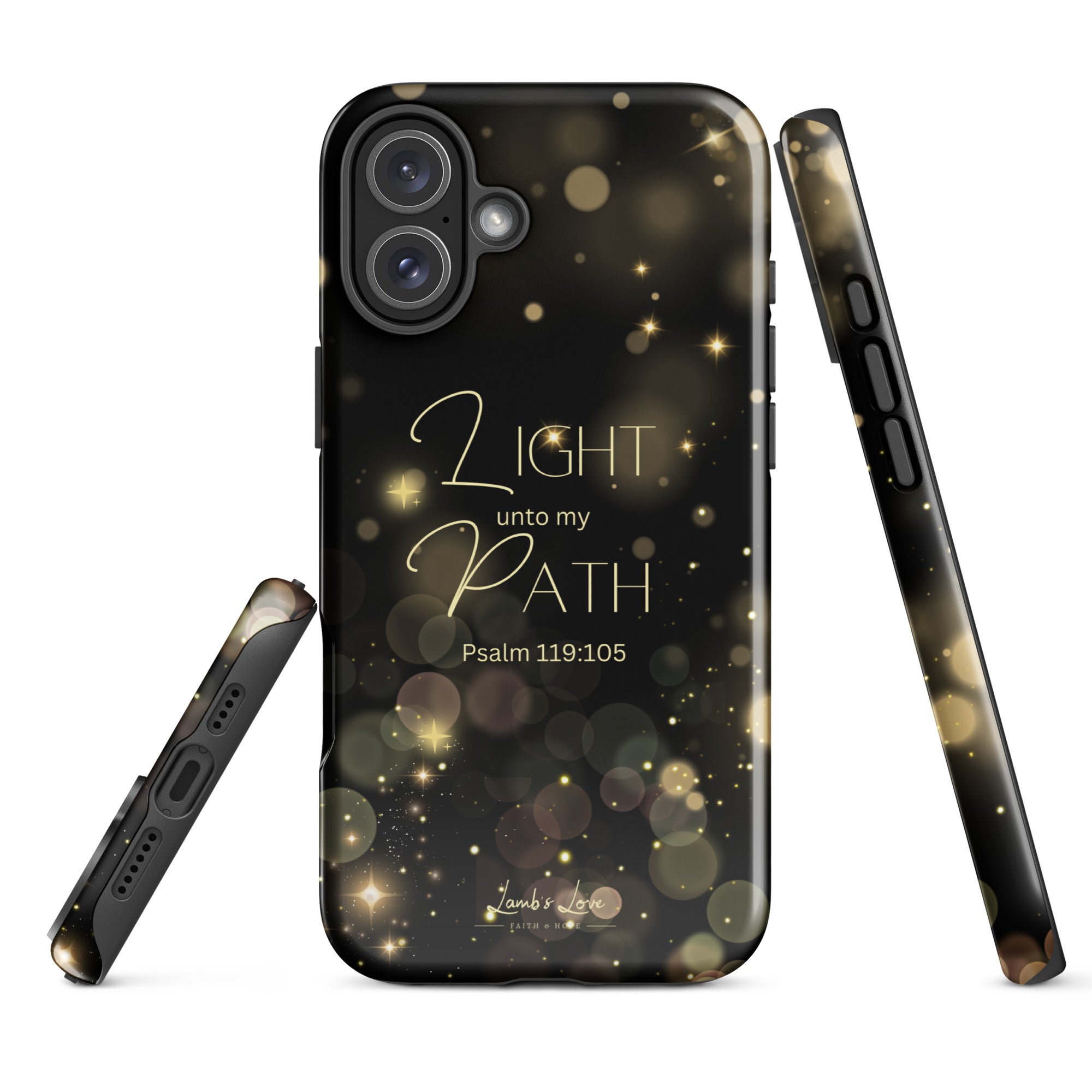 Light unto My Path, Dual - layer Case for iPhone - Lamb’s Love