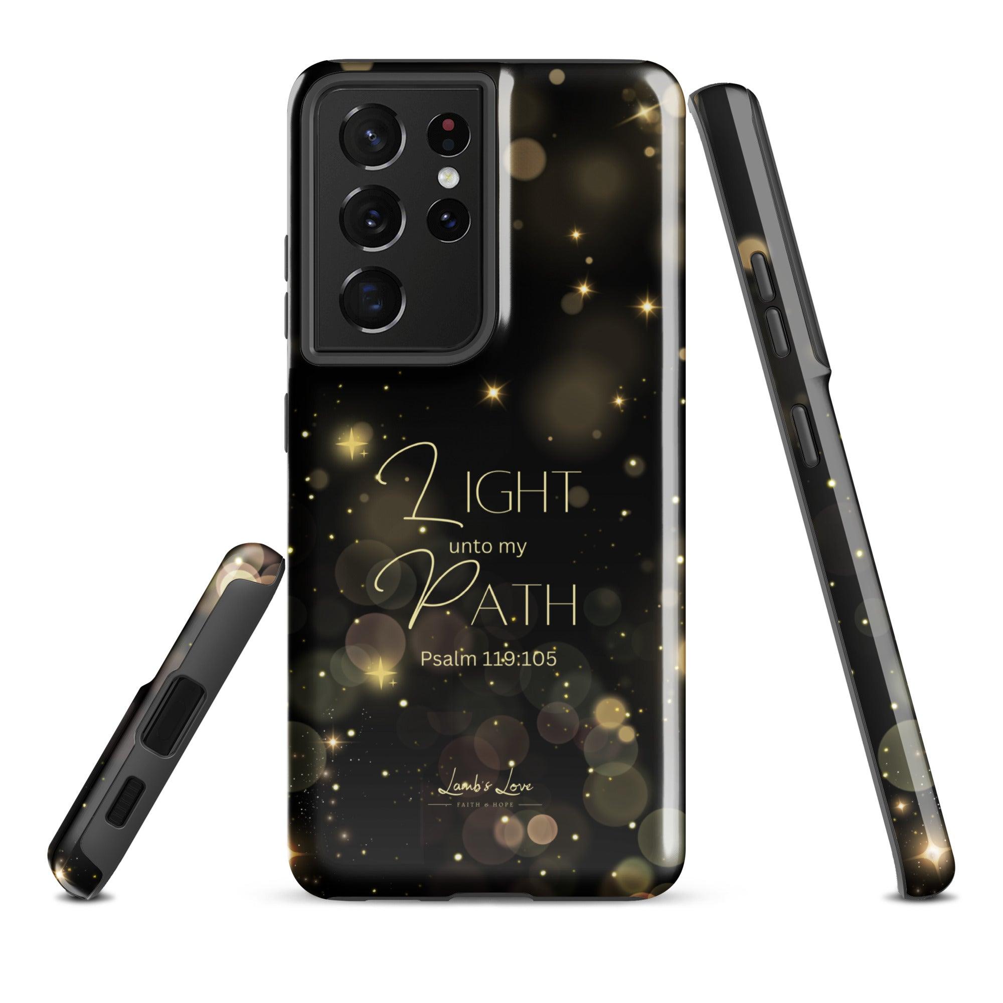 Light unto My Path, Dual-layer Case for Samsung - Lamb’s Love