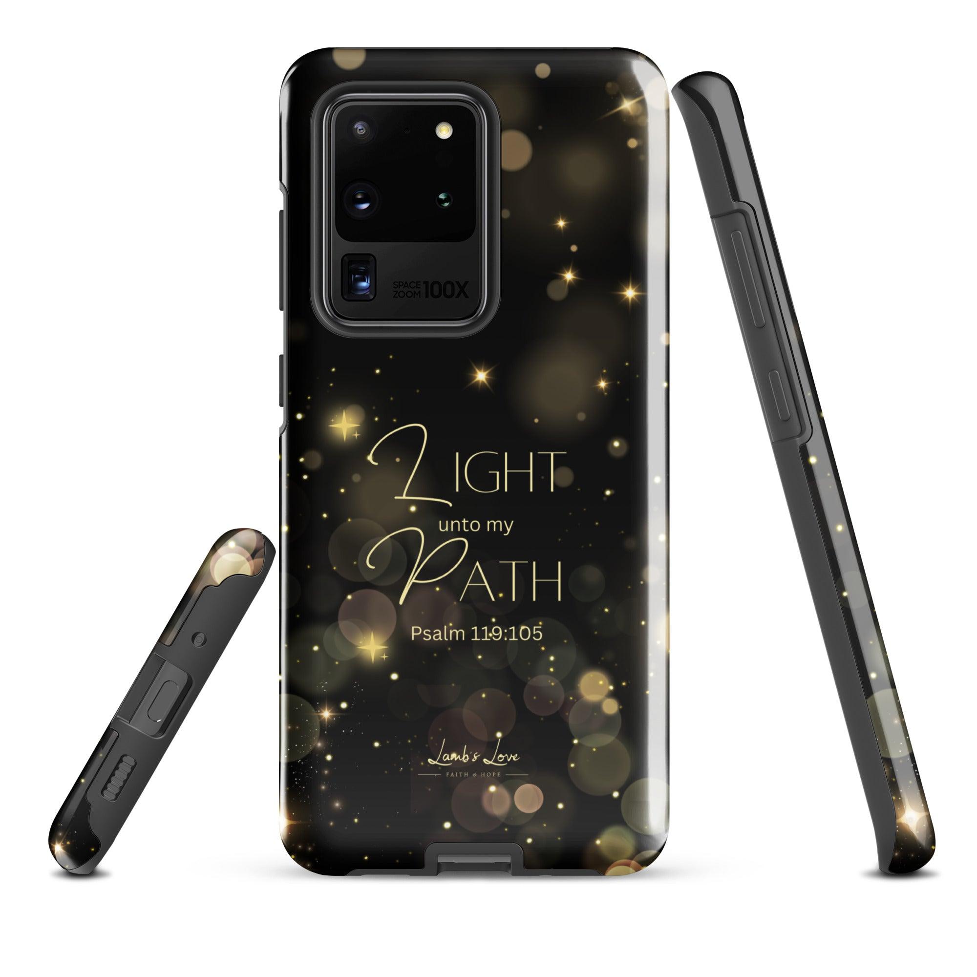 Light unto My Path, Dual-layer Case for Samsung - Lamb’s Love