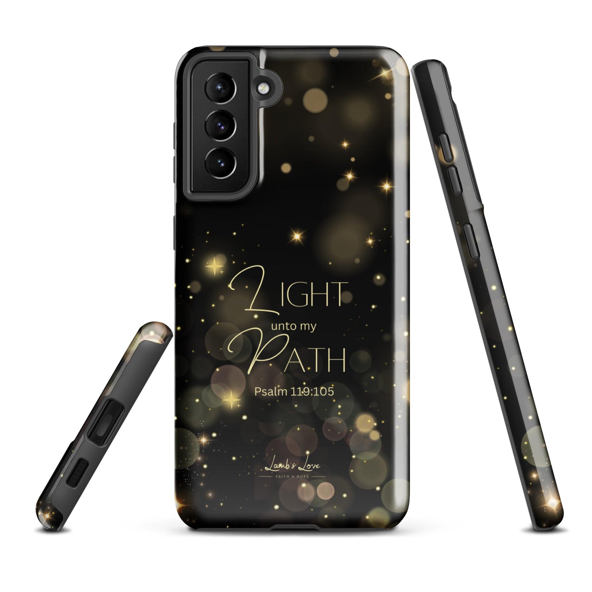 Light unto My Path, Dual-layer Case for Samsung - Lamb’s Love