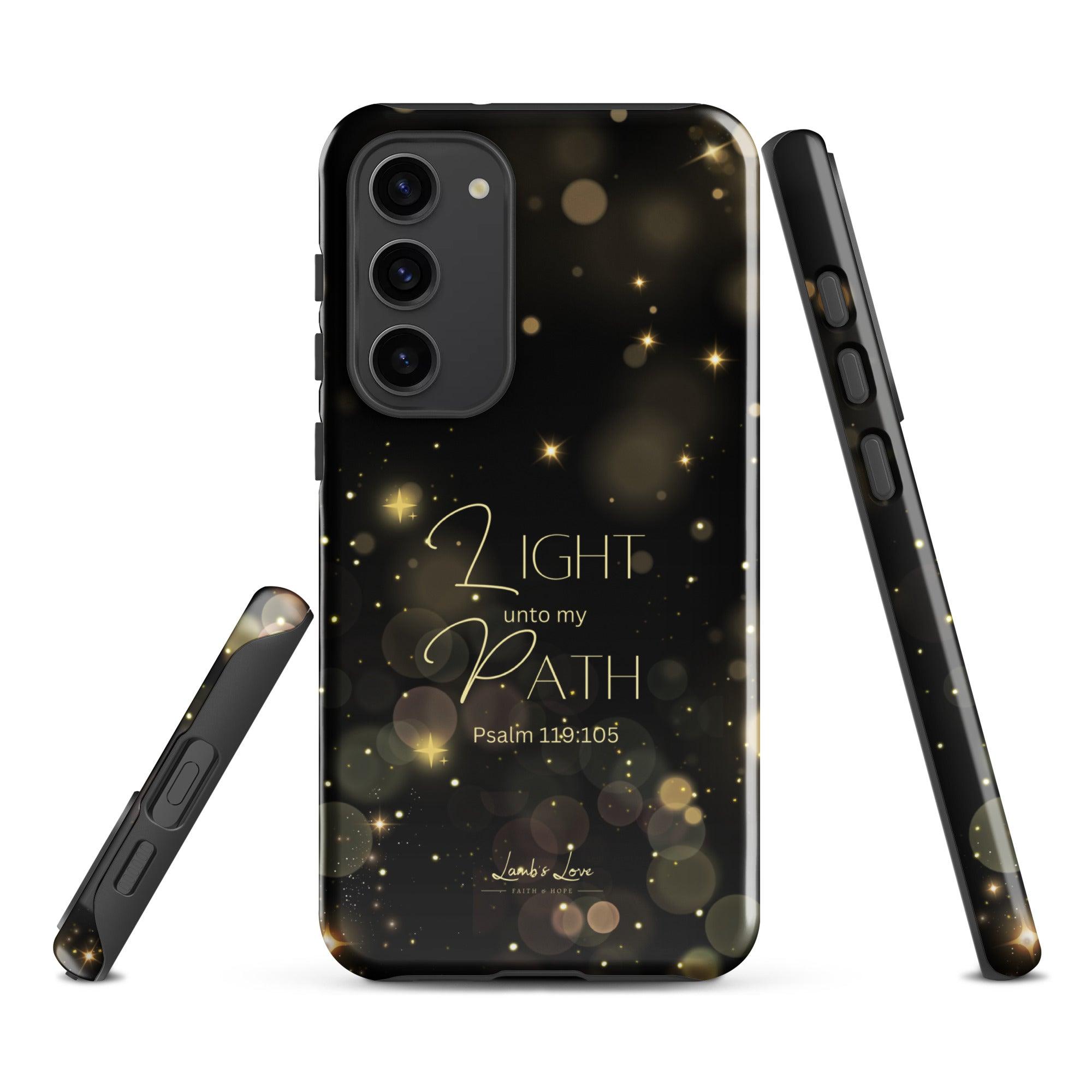 Light unto My Path, Dual-layer Case for Samsung - Lamb’s Love