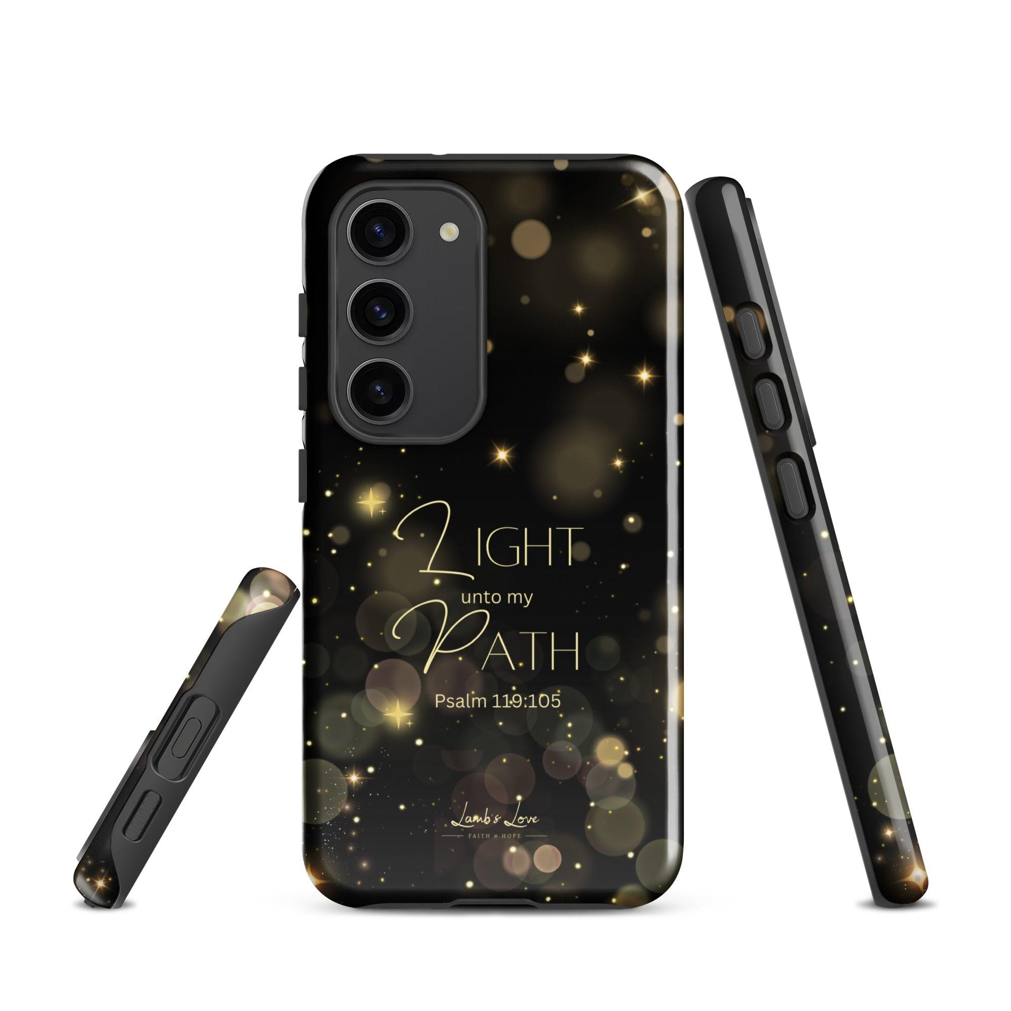 Light unto My Path, Dual-layer Case for Samsung - Lamb’s Love