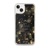 Light unto Path, Clear-edge Case for iPhone - Lamb’s Love