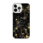 Light unto Path, Clear-edge Case for iPhone - Lamb’s Love