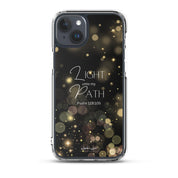 Light unto Path, Clear-edge Case for iPhone - Lamb’s Love