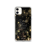 Light unto Path, Clear-edge Case for iPhone - Lamb’s Love