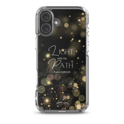 Light unto Path, Clear - edge Case for iPhone - Lamb’s Love