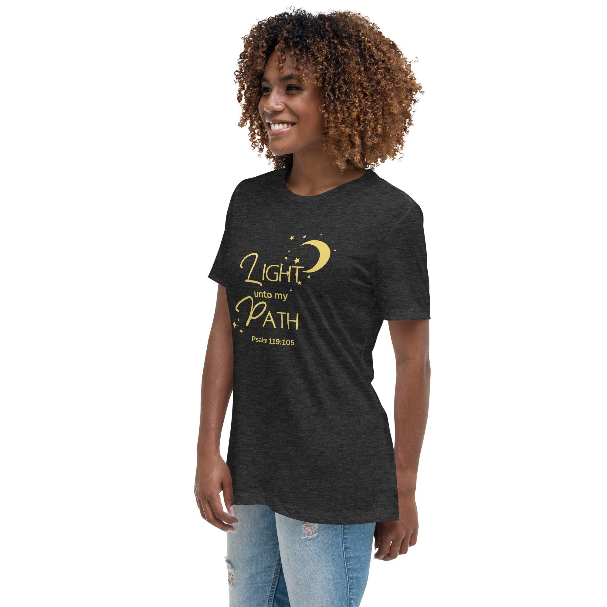 Light unto Path, Women's T-Shirt - Lamb’s Love