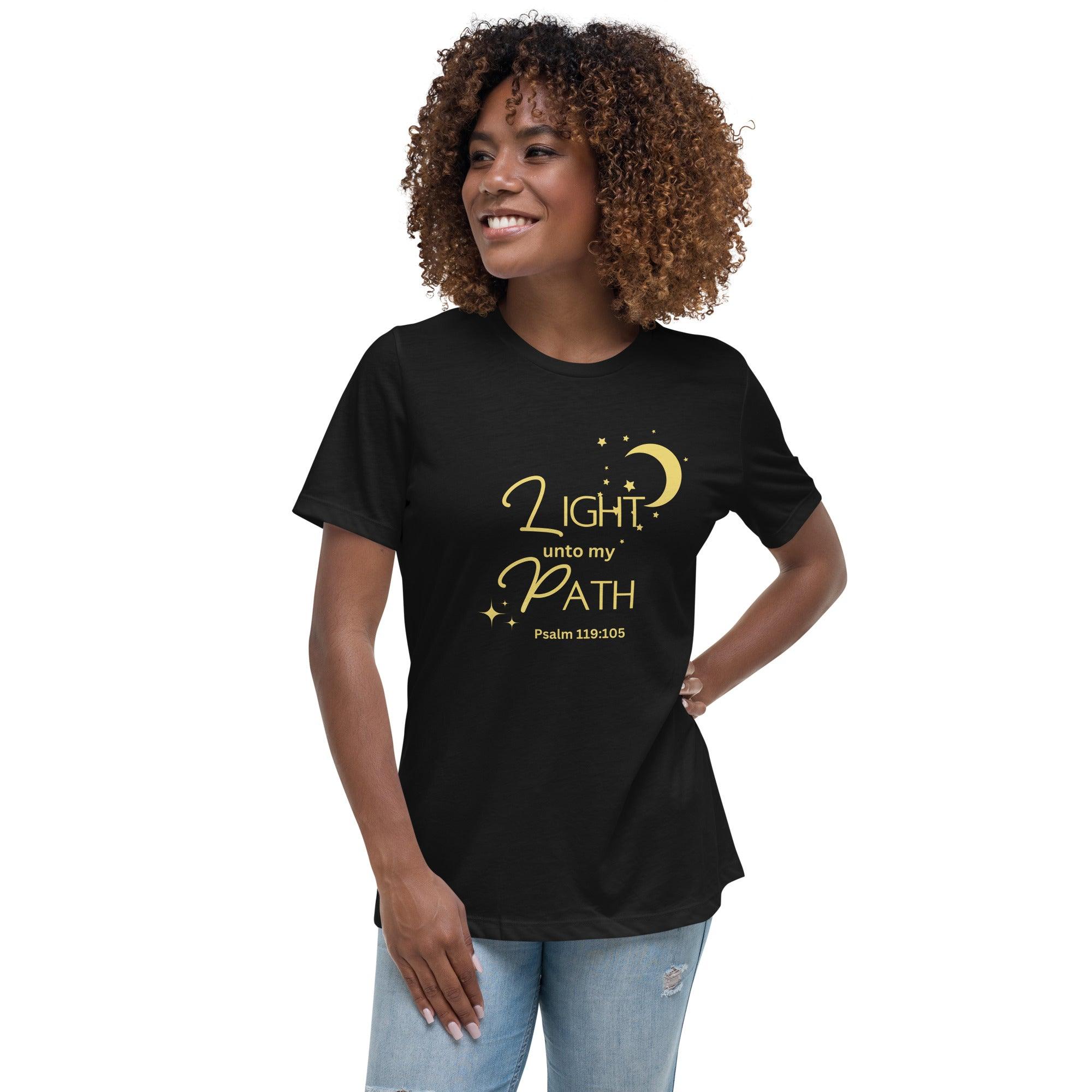 Light unto Path, Women's T-Shirt - Lamb’s Love