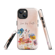 Live by Faith, Dual-layer Case for iPhone - Lamb’s Love