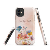 Live by Faith, Dual-layer Case for iPhone - Lamb’s Love