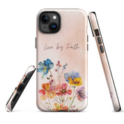 Live by Faith, Dual-layer Case for iPhone - Lamb’s Love