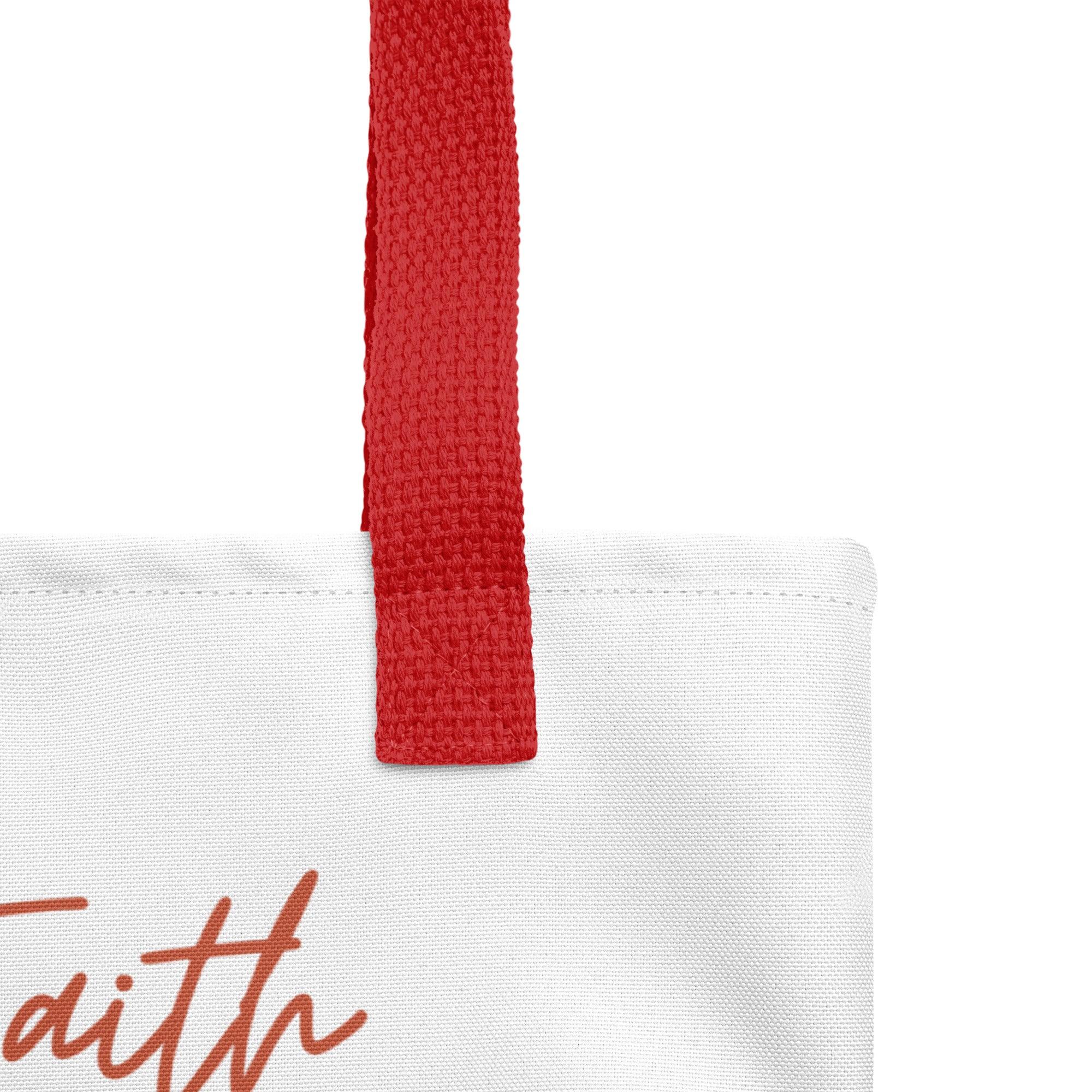 Live by Faith, Tote Bag - Lamb’s Love