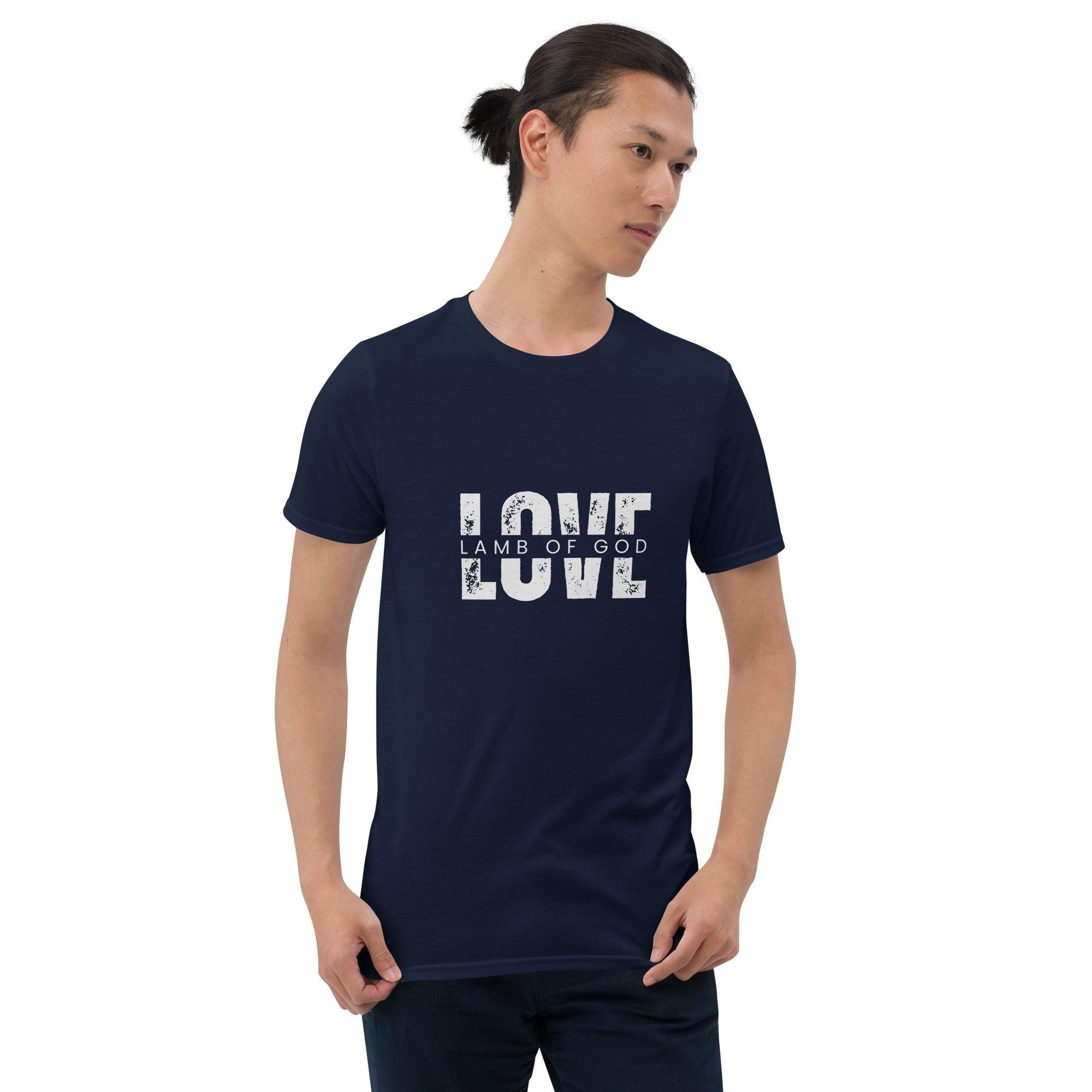 Love in the Lamb of God, Men's T-Shirt - Lamb’s Love