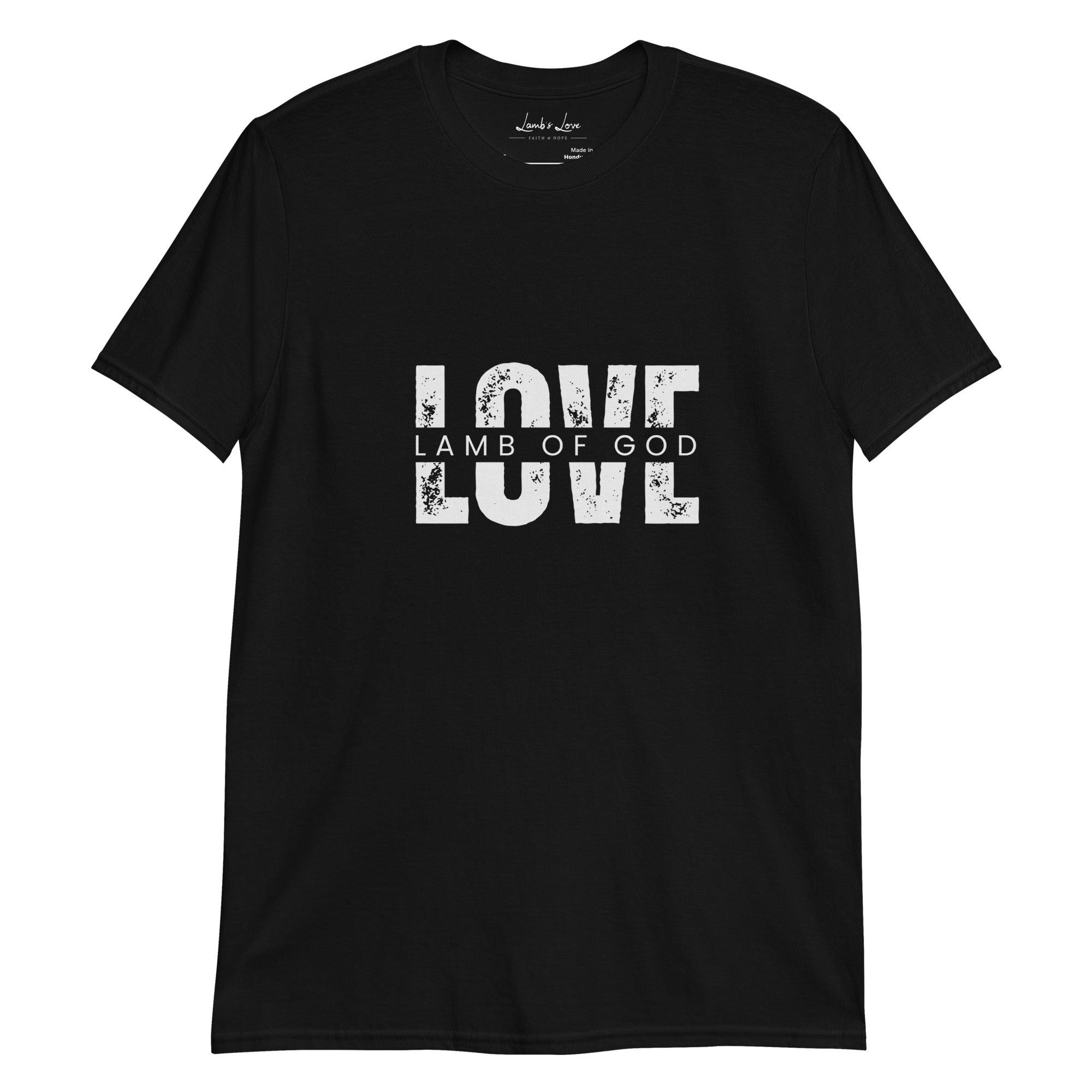 Love in the Lamb of God, Men's T-Shirt - Lamb’s Love