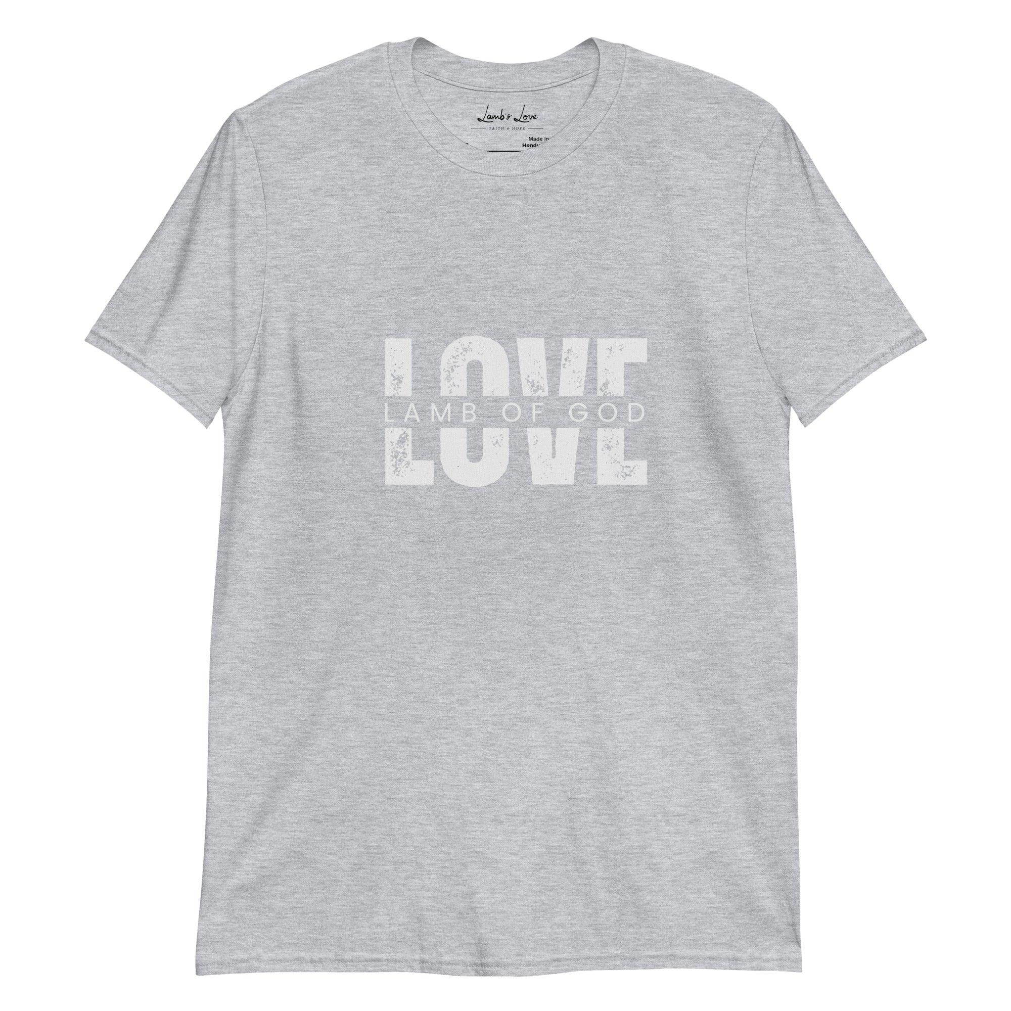 Love in the Lamb of God, Men's T-Shirt - Lamb’s Love