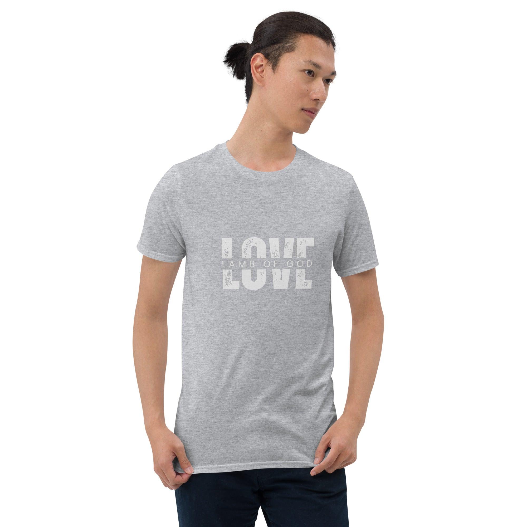 Love in the Lamb of God, Men's T-Shirt - Lamb’s Love