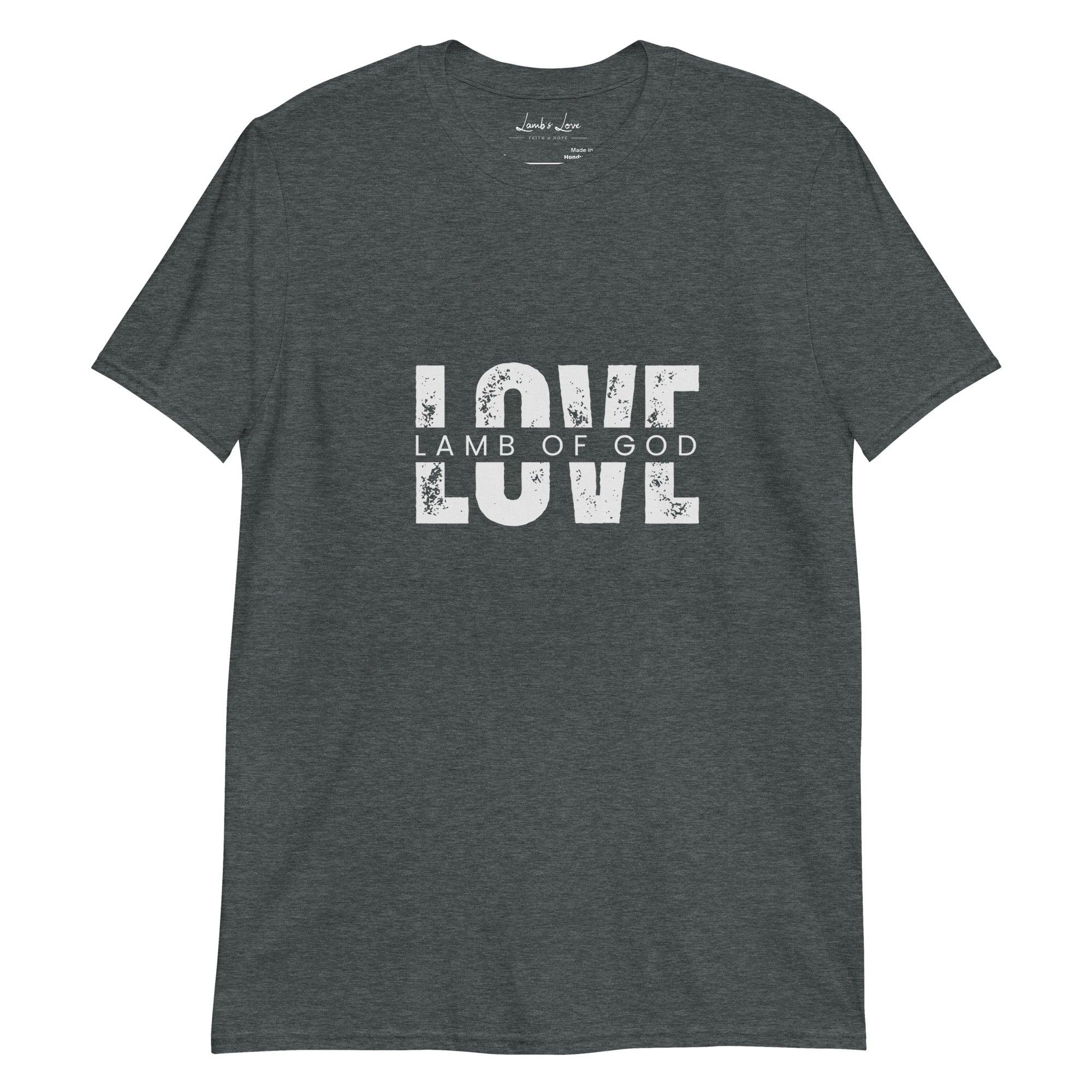 Love in the Lamb of God, Men's T-Shirt - Lamb’s Love