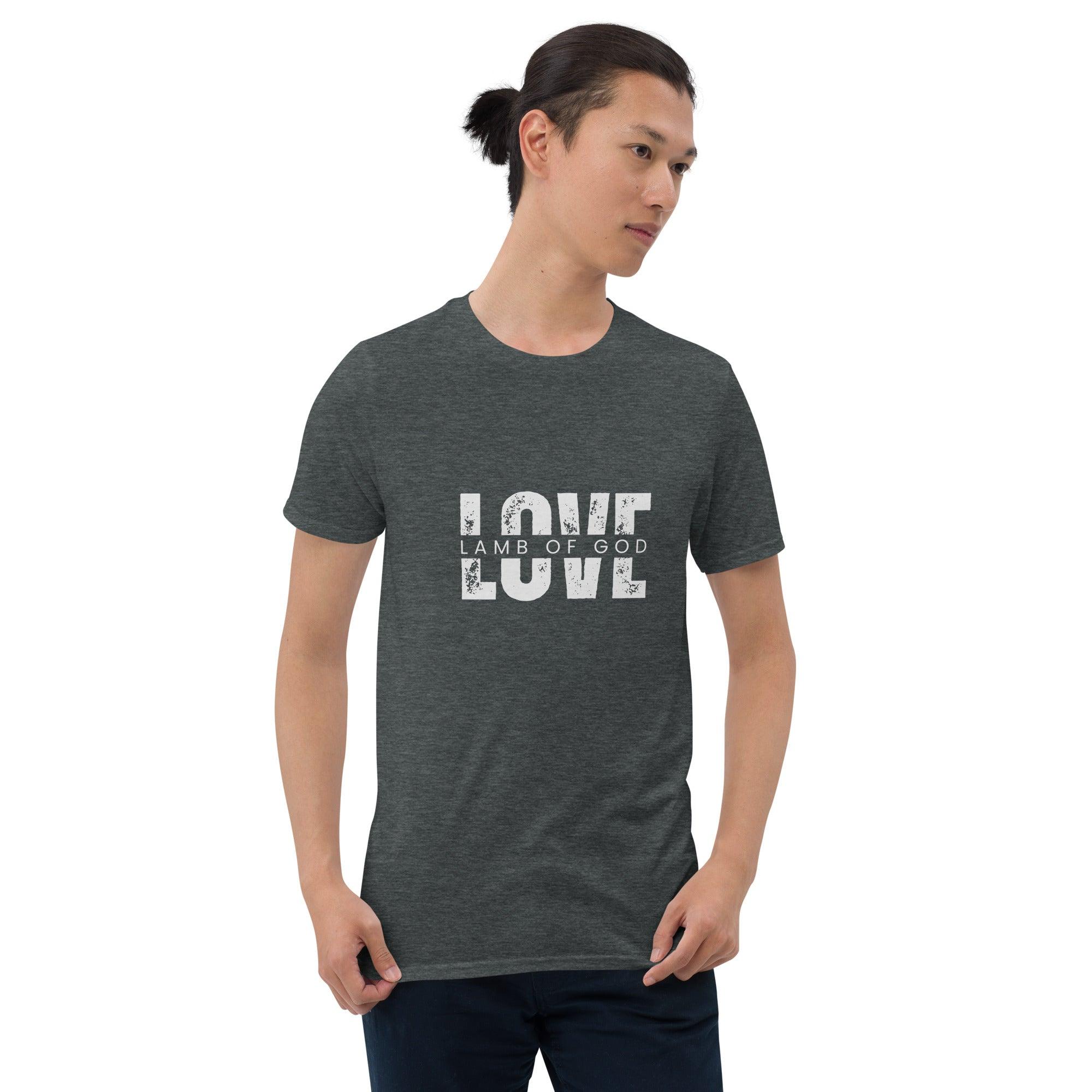 Love in the Lamb of God, Men's T-Shirt - Lamb’s Love