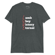 Love is Lamb, Obey, Victory, Eternal, Men's T-shirt - Lamb’s Love