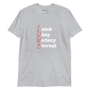 Love is Lamb, Obey, Victory, Eternal, Men's T-shirt - Lamb’s Love