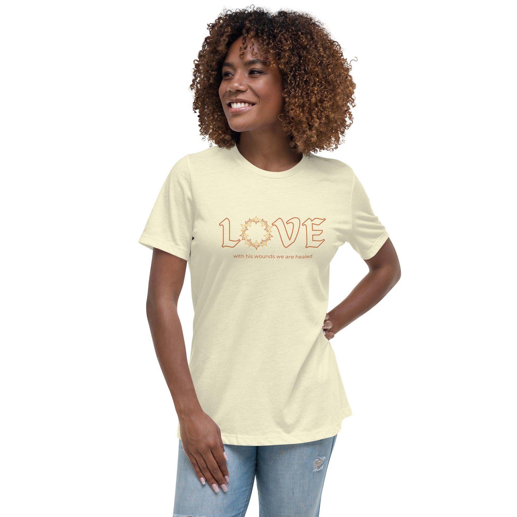 Love of Christ, Women's T-Shirt - Lamb’s Love