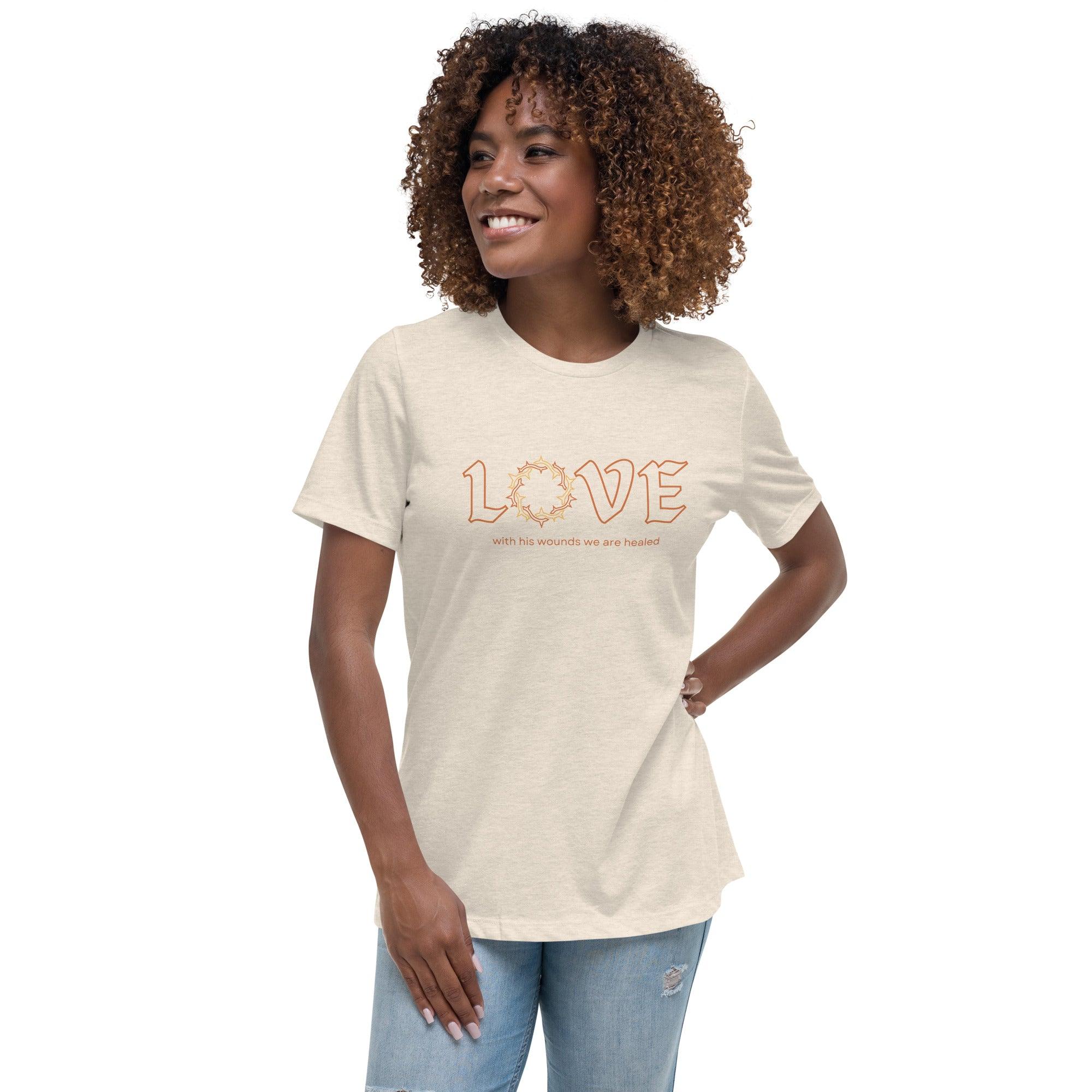 Love of Christ, Women's T-Shirt - Lamb’s Love