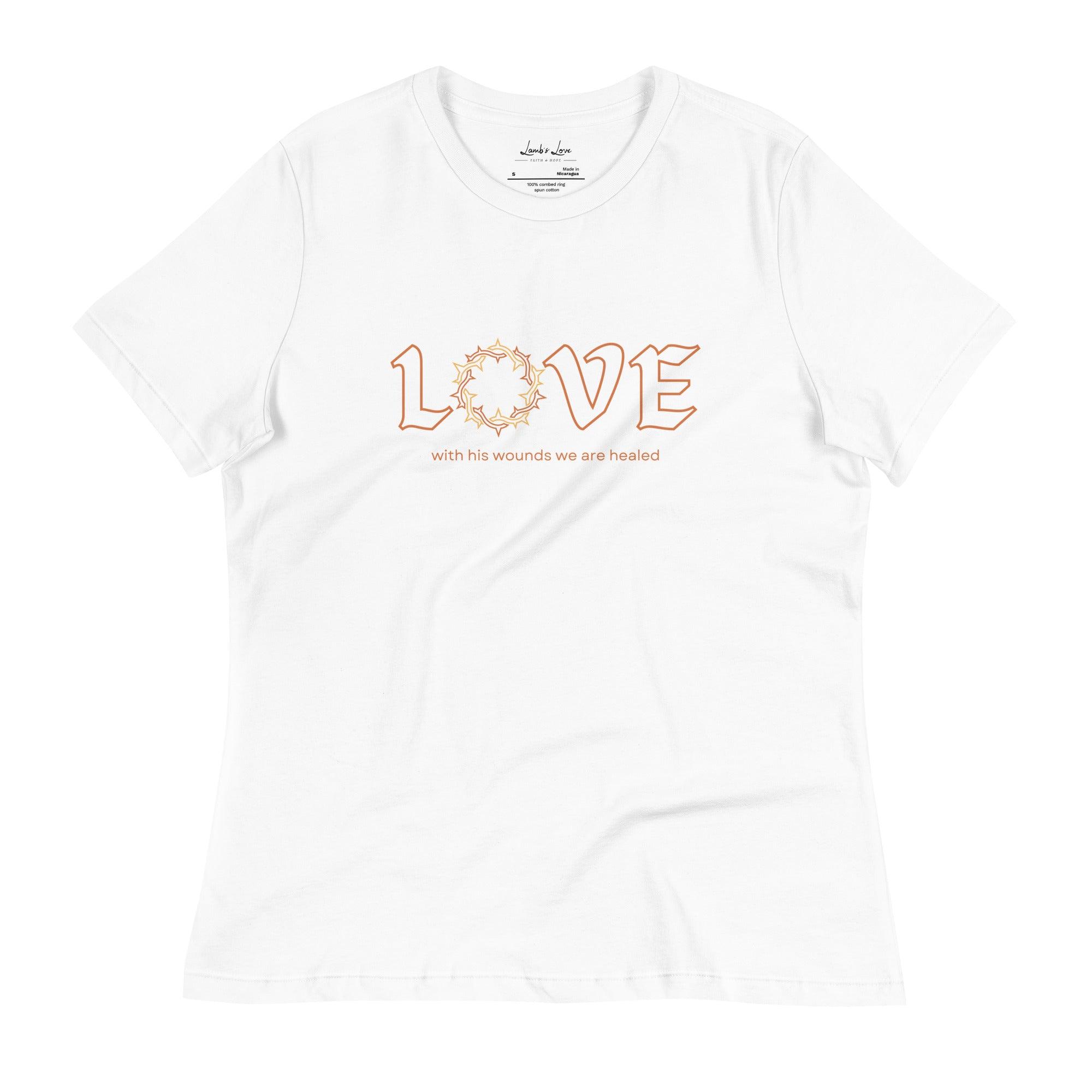 Love of Christ, Women's T-Shirt - Lamb’s Love