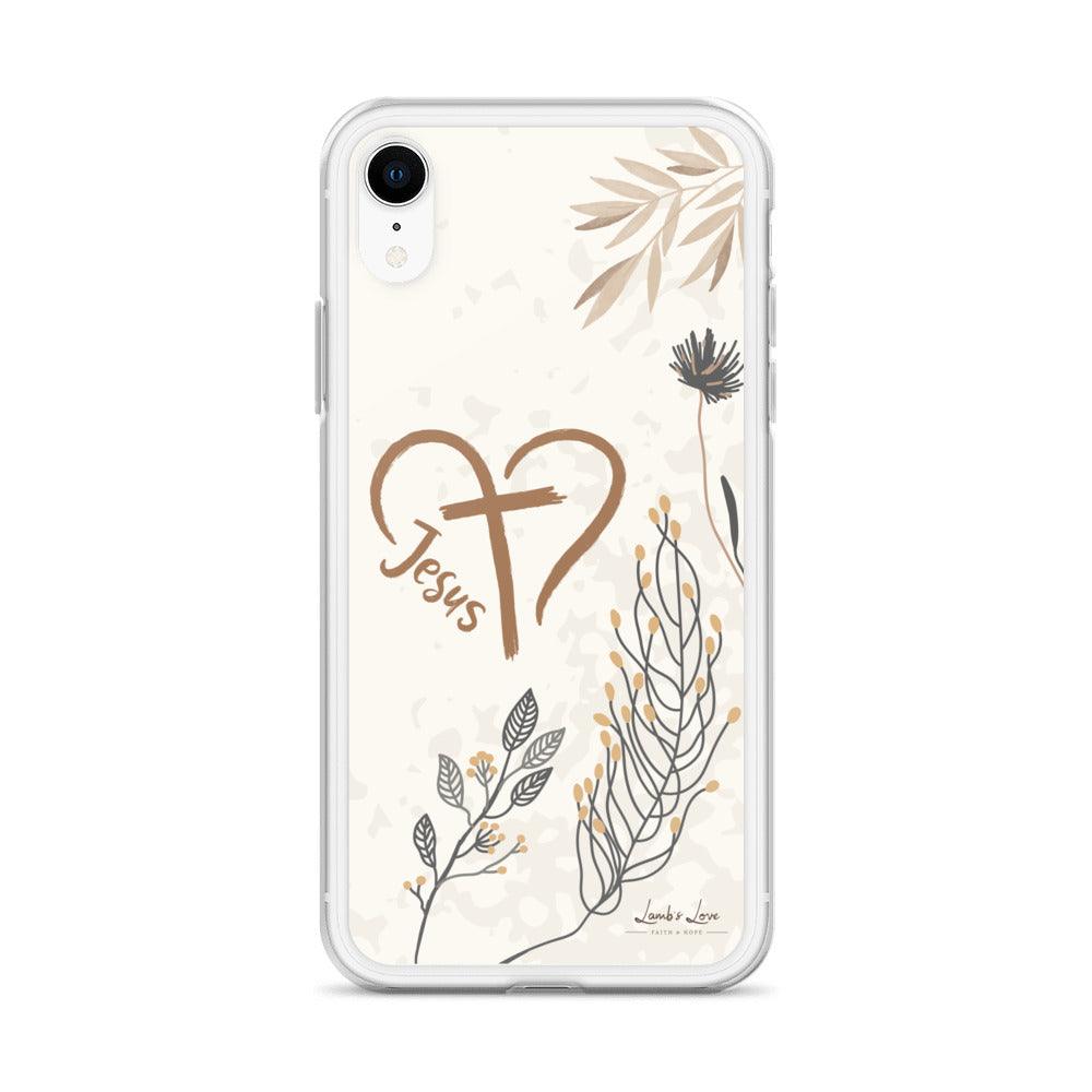 Love of Jesus, Clear-edge Case for iPhone - Lamb’s Love