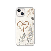 Love of Jesus, Clear-edge Case for iPhone - Lamb’s Love