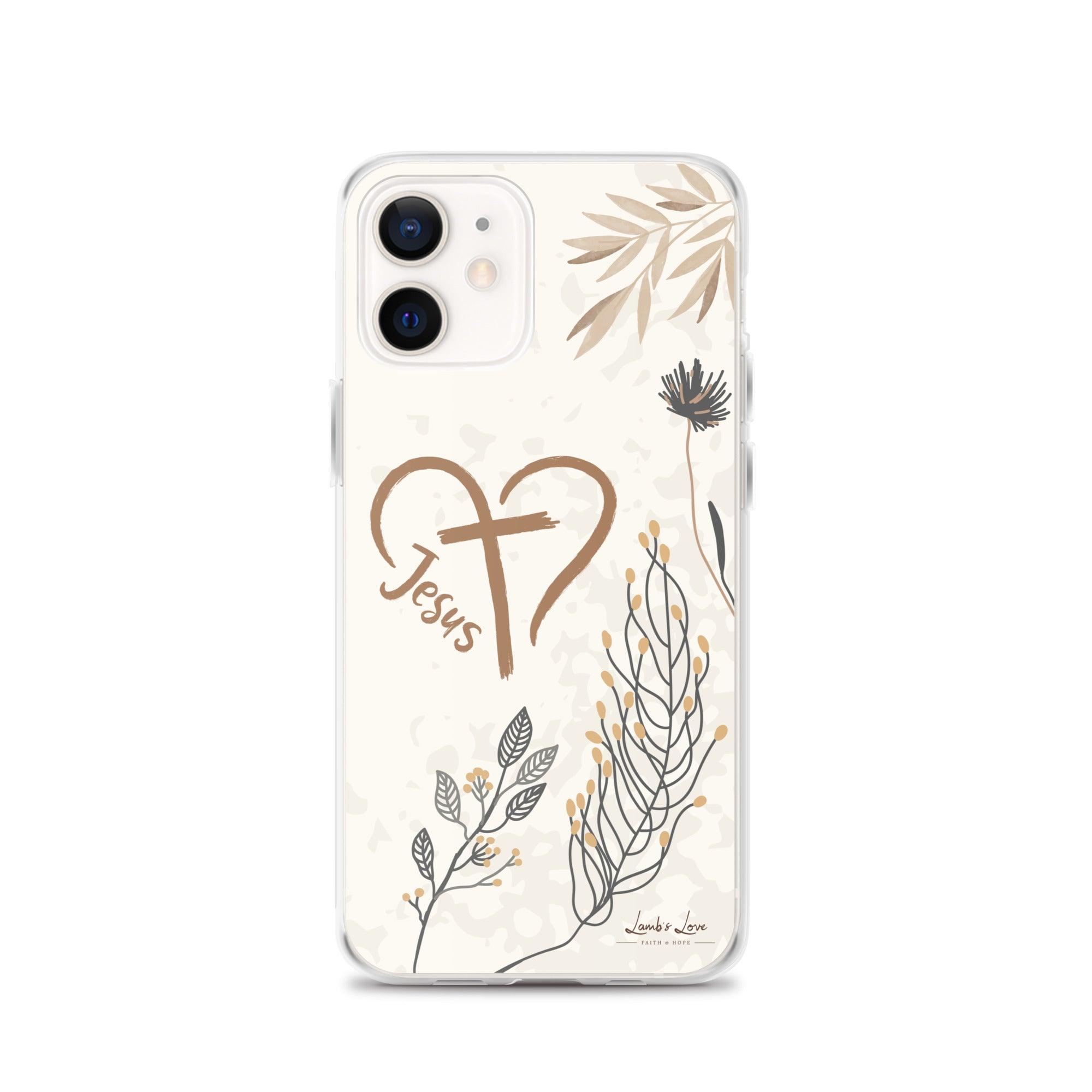 Love of Jesus, Clear-edge Case for iPhone - Lamb’s Love