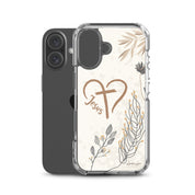 Love of Jesus, Clear - edge Case for iPhone - Lamb’s Love