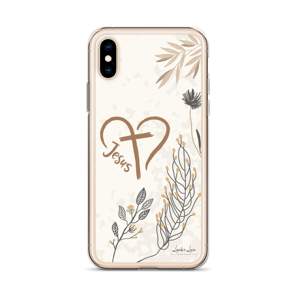 Love of Jesus, Clear-edge Case for iPhone - Lamb’s Love