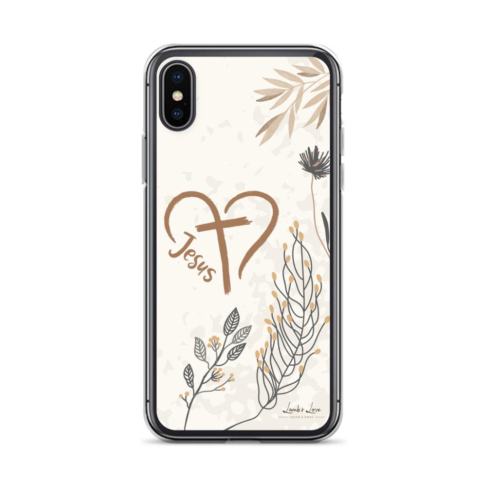 Love of Jesus, Clear-edge Case for iPhone - Lamb’s Love