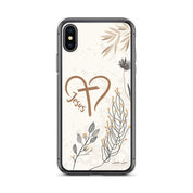 Love of Jesus, Clear-edge Case for iPhone - Lamb’s Love