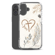 Love of Jesus, Clear - edge Case for iPhone - Lamb’s Love