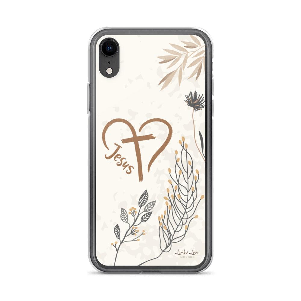 Love of Jesus, Clear-edge Case for iPhone - Lamb’s Love