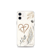 Love of Jesus, Clear-edge Case for iPhone - Lamb’s Love