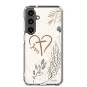 Love of Jesus, Clear-edge Case for Samsung - Lamb’s Love