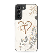 Love of Jesus, Clear-edge Case for Samsung - Lamb’s Love