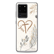 Love of Jesus, Clear-edge Case for Samsung - Lamb’s Love