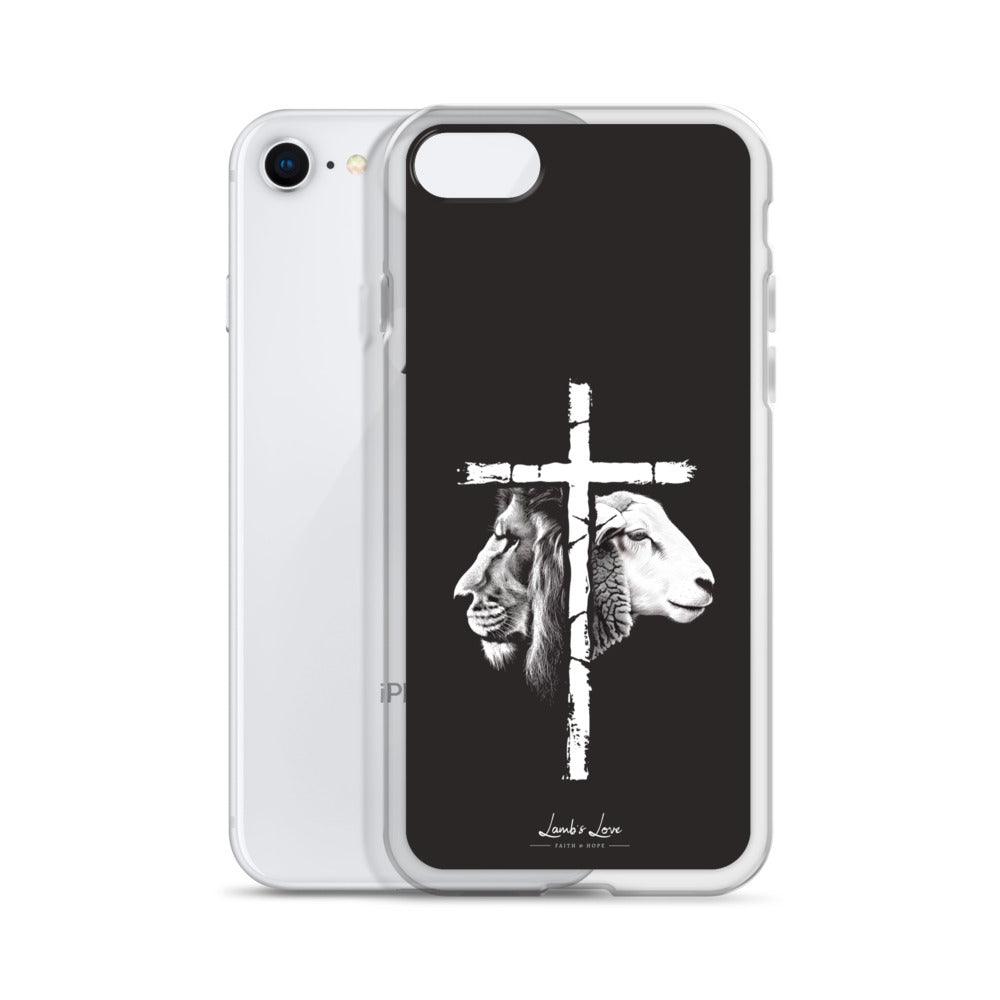 Love of Lion & Lamb, Clear-edge Case for iPhone - Lamb’s Love