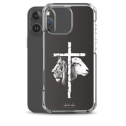 Love of Lion & Lamb, Clear - edge Case for iPhone - Lamb’s Love