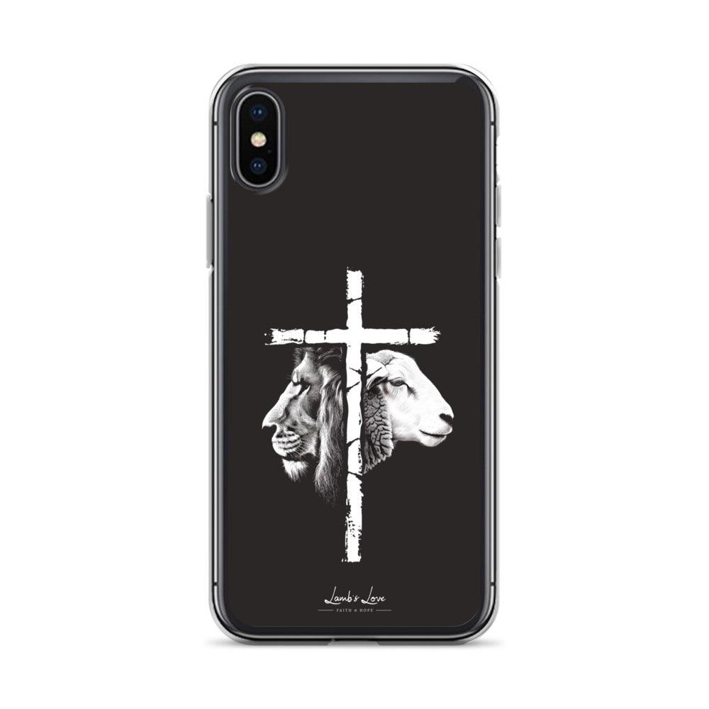 Love of Lion & Lamb, Clear-edge Case for iPhone - Lamb’s Love