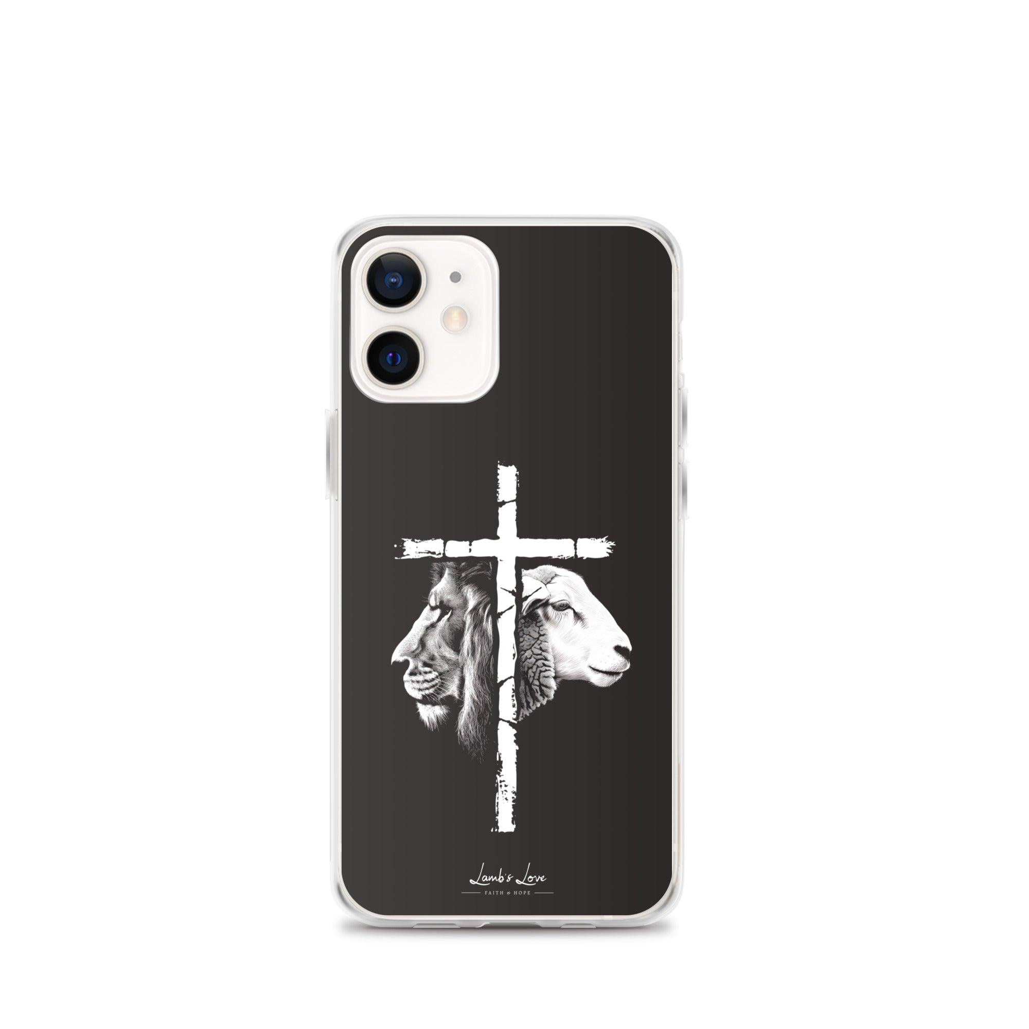 Love of Lion & Lamb, Clear-edge Case for iPhone - Lamb’s Love