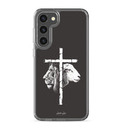 Love of Lion & Lamb, Clear-edge Case for Samsung - Lamb’s Love