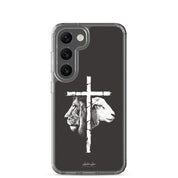 Love of Lion & Lamb, Clear-edge Case for Samsung - Lamb’s Love