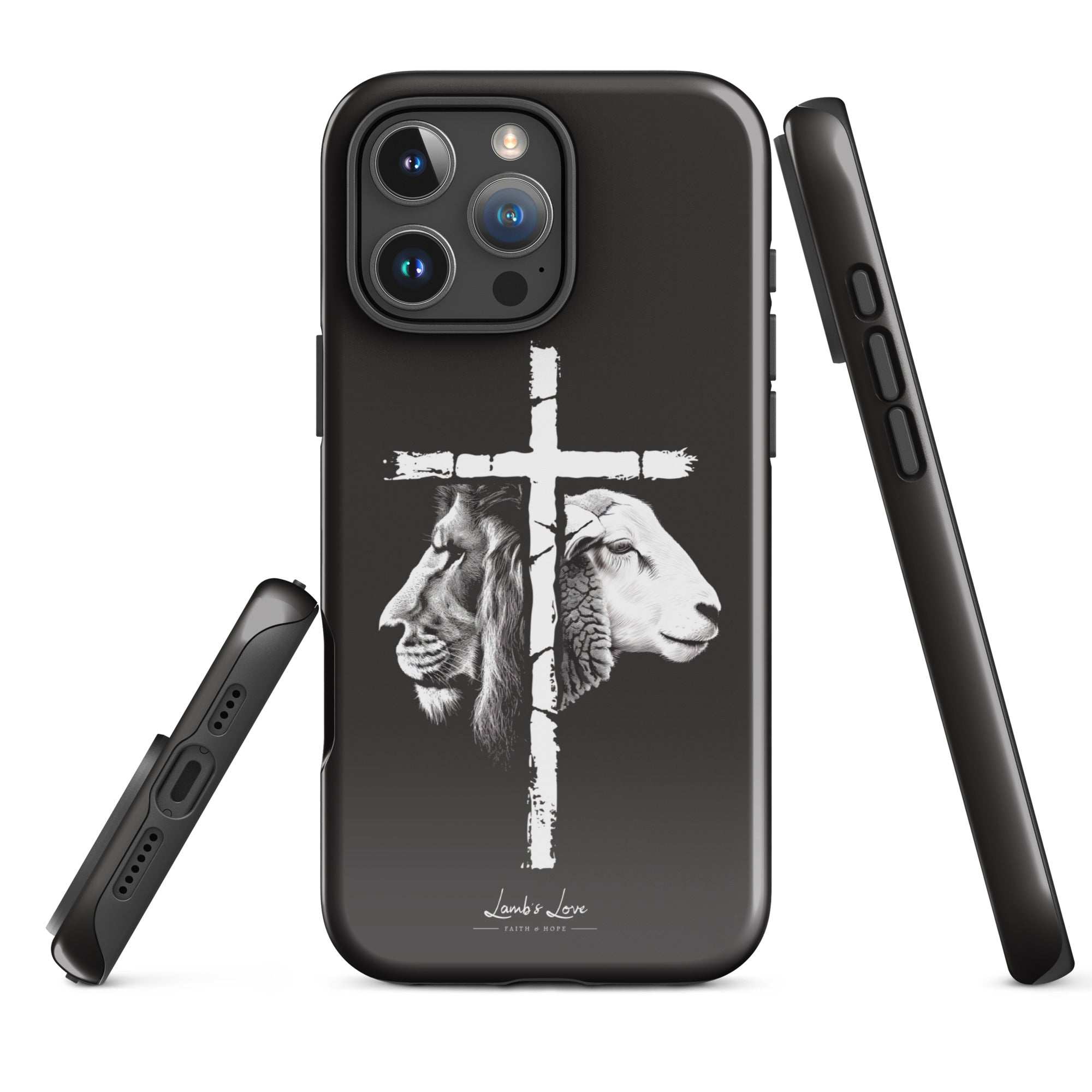 Love of Lion & Lamb, Dual - layer Case for iPhone - Lamb’s Love